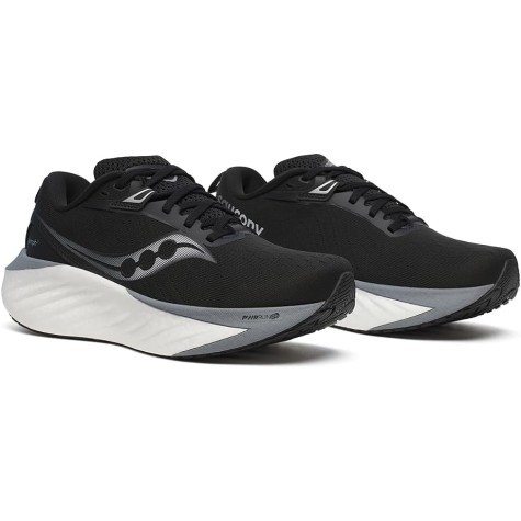SAUCONY TRIUMPH 22 BLAKC WHITE