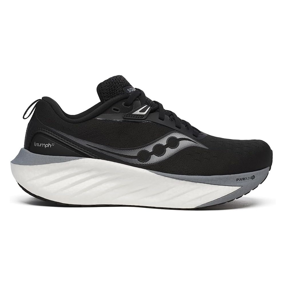 SAUCONY TRIUMPH 22 BLAKC WHITE