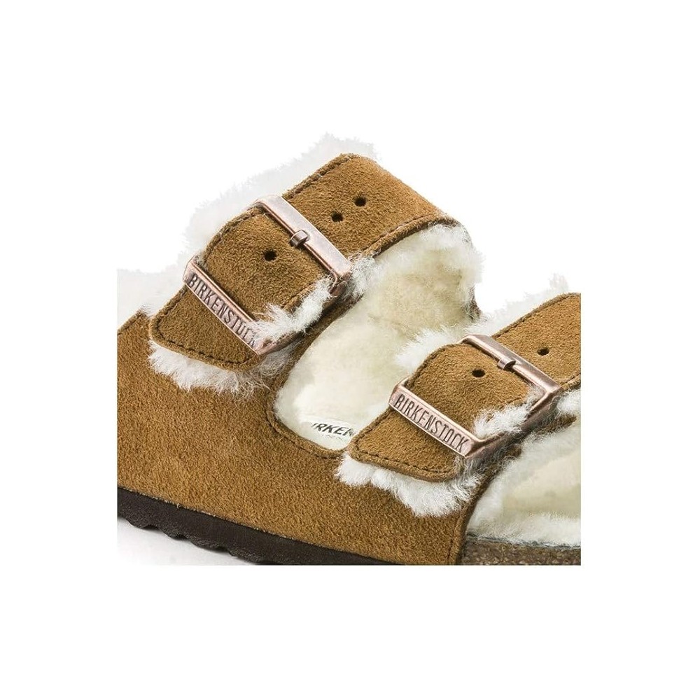 BIRKENSTOCK ARIZONA SHEARLING MINK