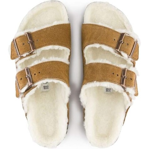 BIRKENSTOCK ARIZONA SHEARLING MINK