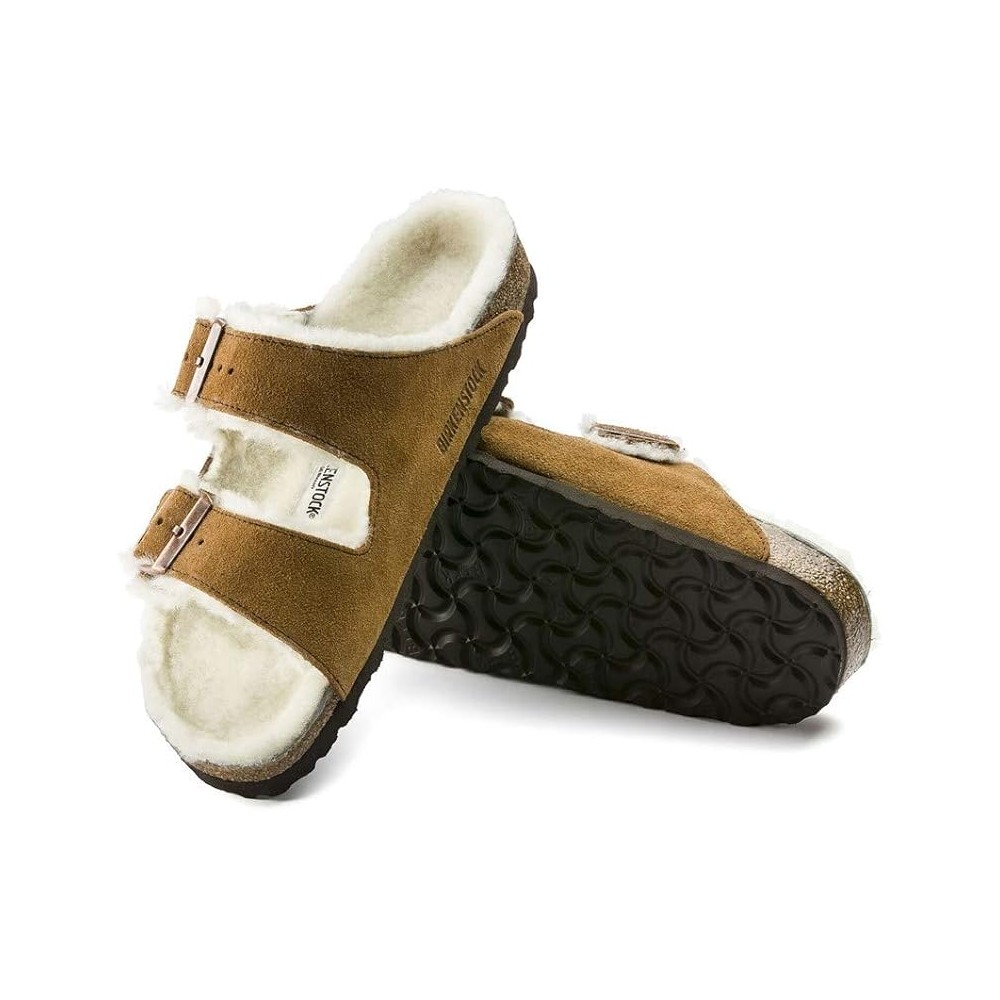 BIRKENSTOCK ARIZONA SHEARLING MINK