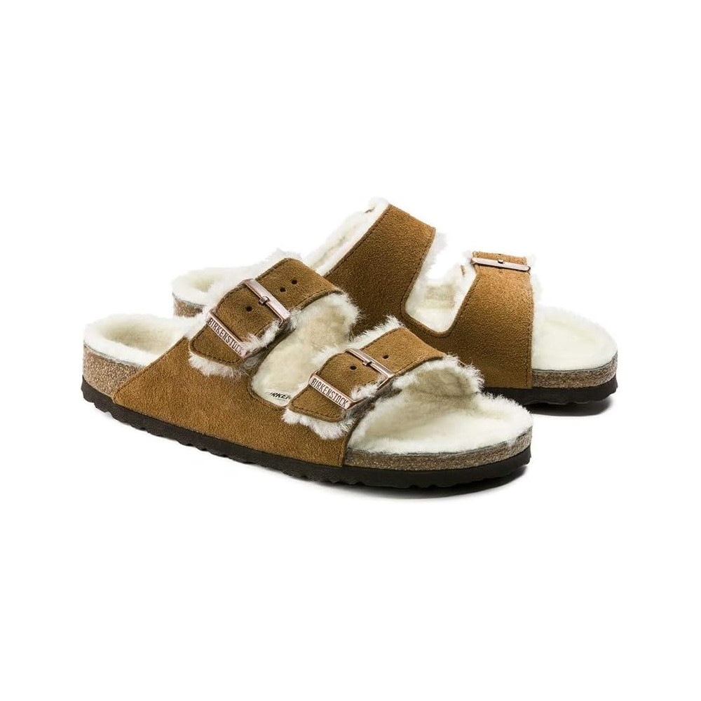 BIRKENSTOCK ARIZONA SHEARLING MINK