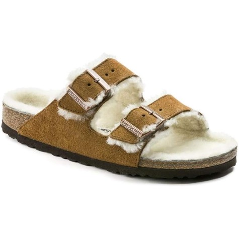 BIRKENSTOCK ARIZONA SHEARLING MINK