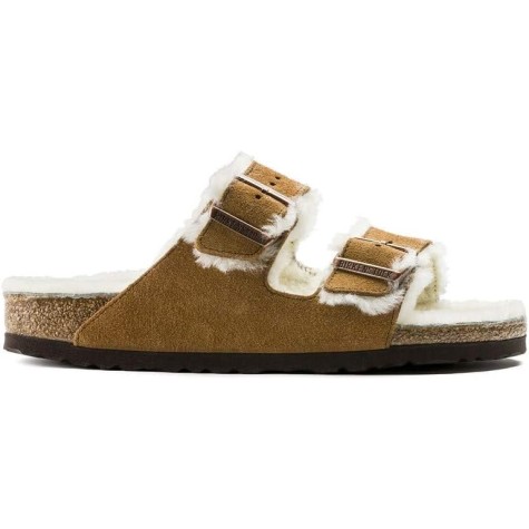BIRKENSTOCK ARIZONA SHEARLING MINK