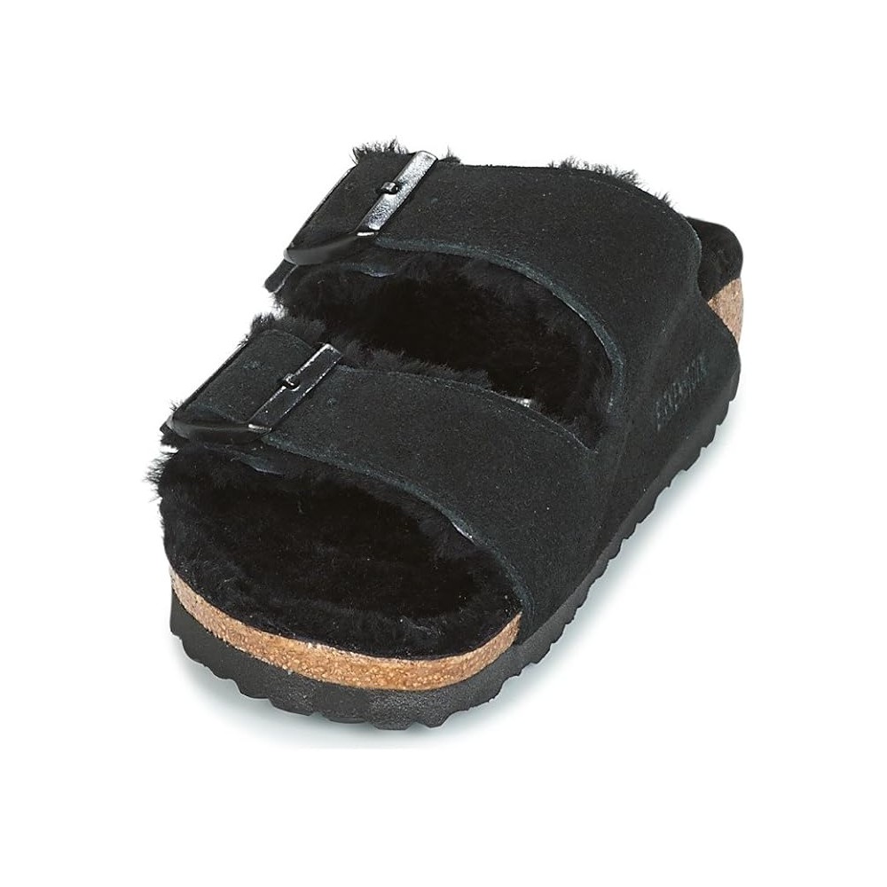 BIRKENSTOCK ARIZONA SHEARLING BLACK