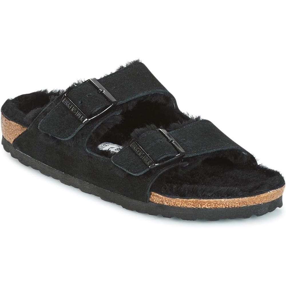 BIRKENSTOCK ARIZONA SHEARLING BLACK