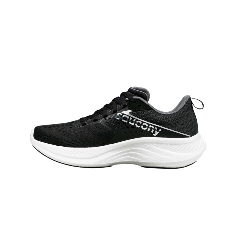 SAUCONY RIDE 17 UOMO BLACK WHITE