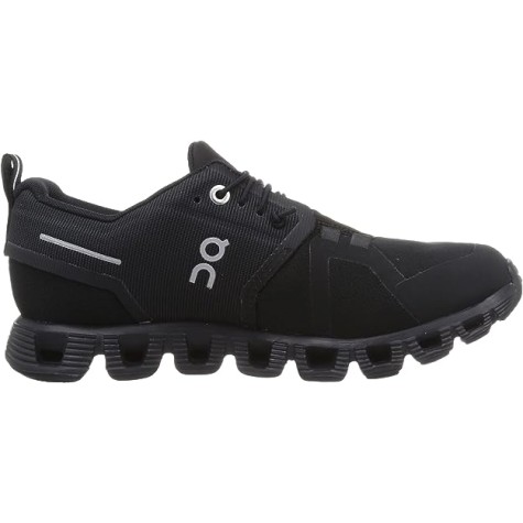 ON CLOUD 5 WOMAN BLACK WATERPROOF
