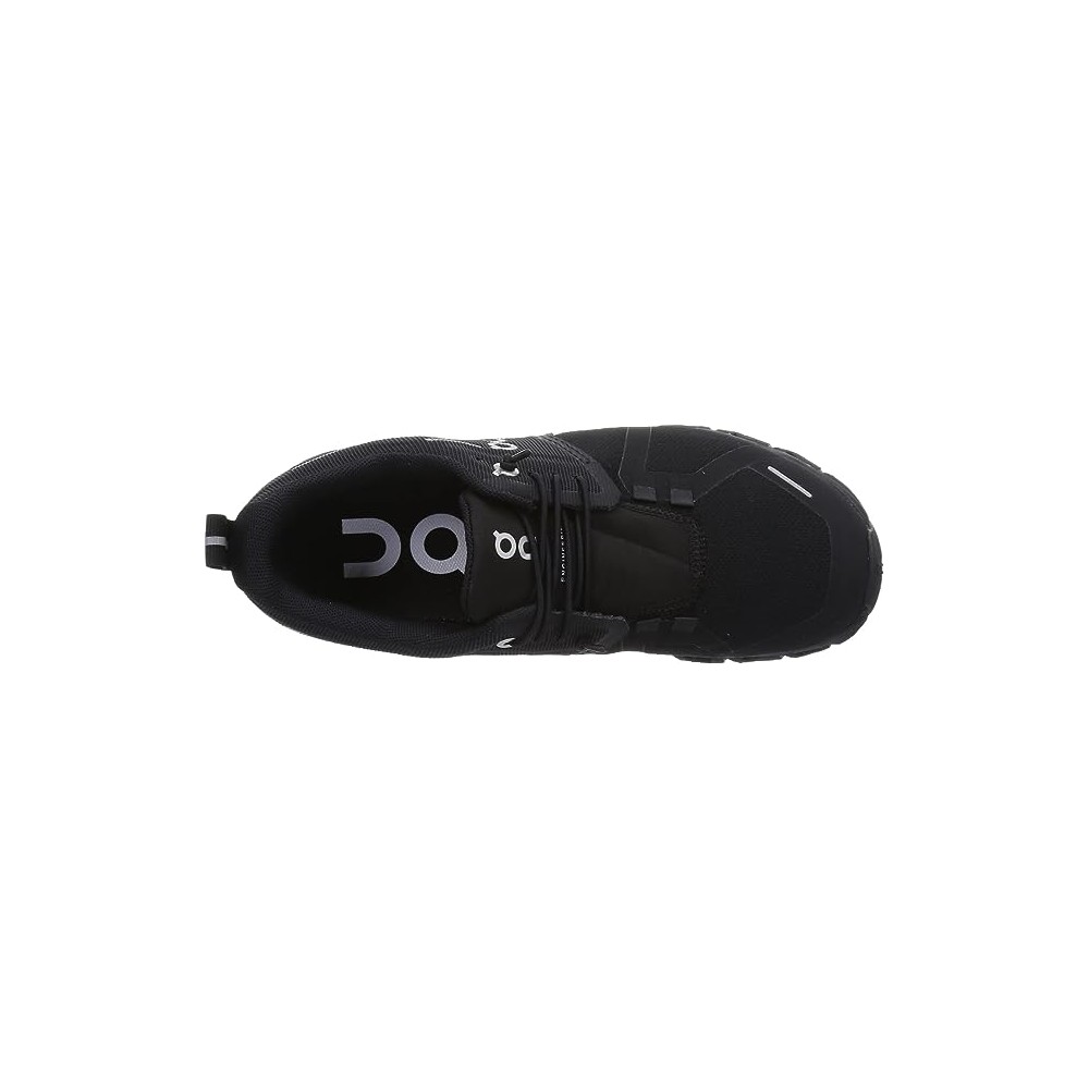 ON CLOUD 5 WOMAN BLACK WATERPROOF