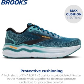 BROOKS GHOST MAX 2 UOMO BLU 2