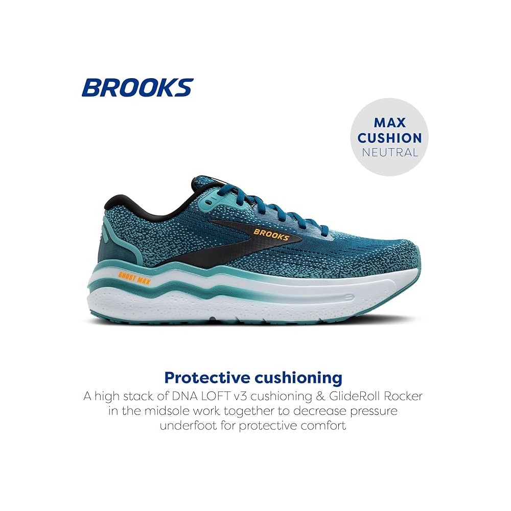 BROOKS GHOST MAX 2 UOMO BLU