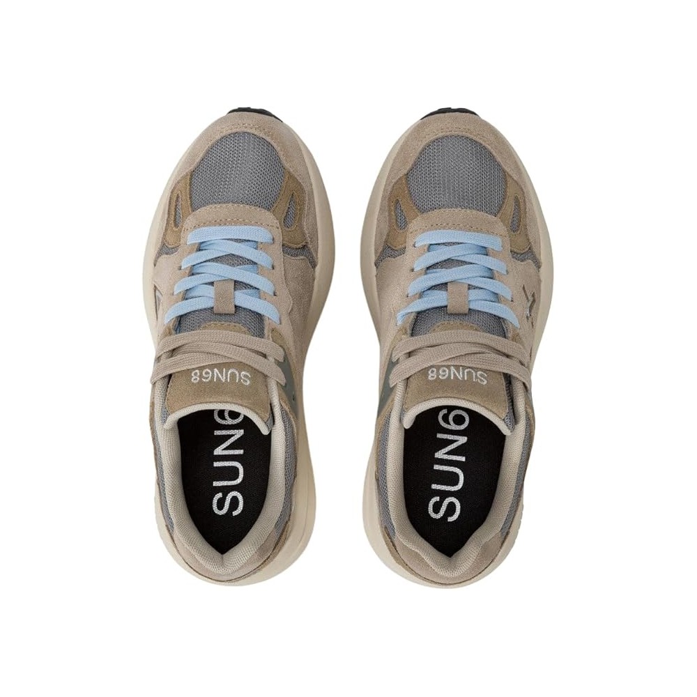 SUN 68 VENUS SUEDE BEIGE DONNA