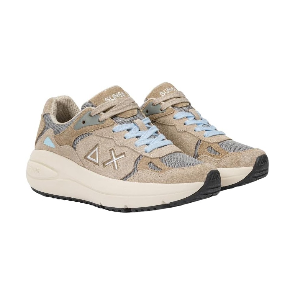 SUN 68 VENUS SUEDE BEIGE DONNA