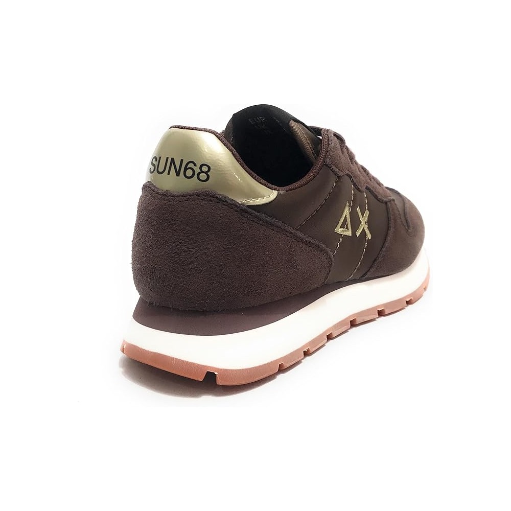 SUN 68 ALLY GOLD SILVER MARRONE DONNA
