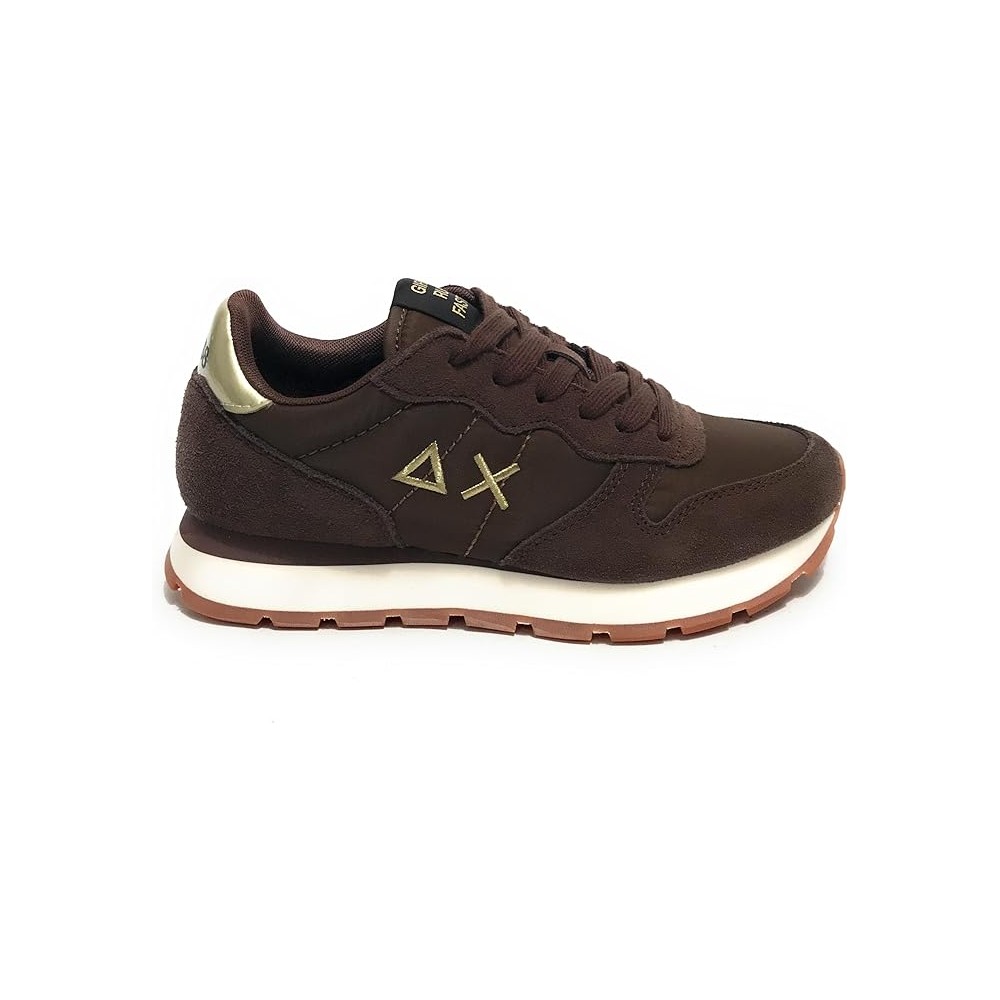 SUN 68 ALLY GOLD SILVER MARRONE DONNA