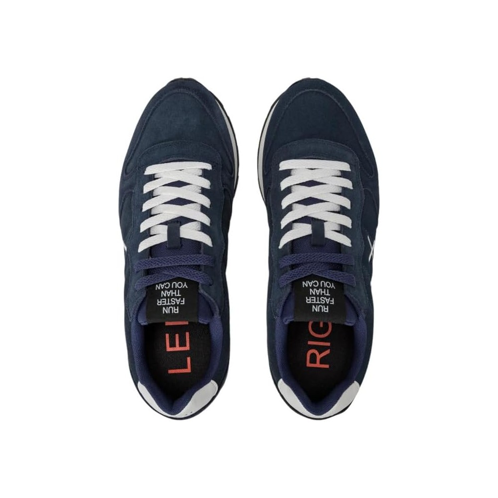 SUN 68 TOM SUEDE 07 NAVY BLUE UOMO