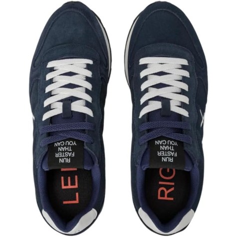 SUN 68 TOM SUEDE 07 NAVY BLUE UOMO