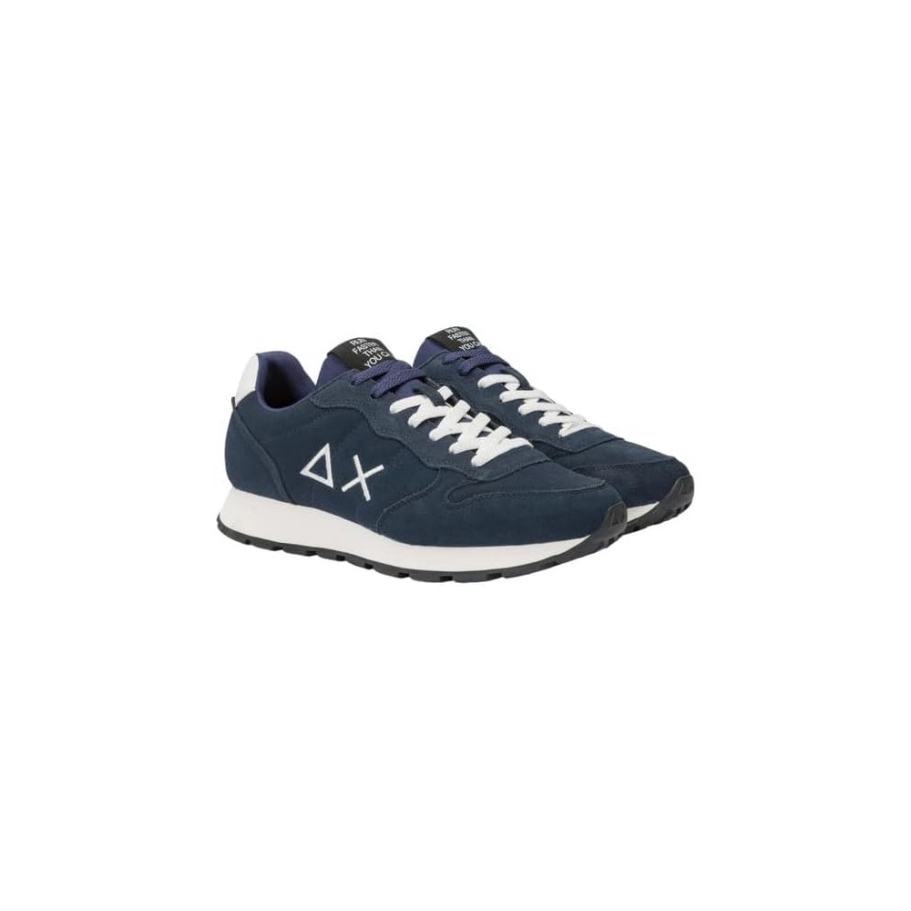 SUN 68 TOM SUEDE 07 NAVY BLUE UOMO