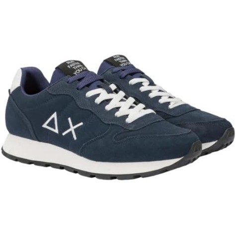 SUN 68 TOM SUEDE 07 NAVY BLUE UOMO