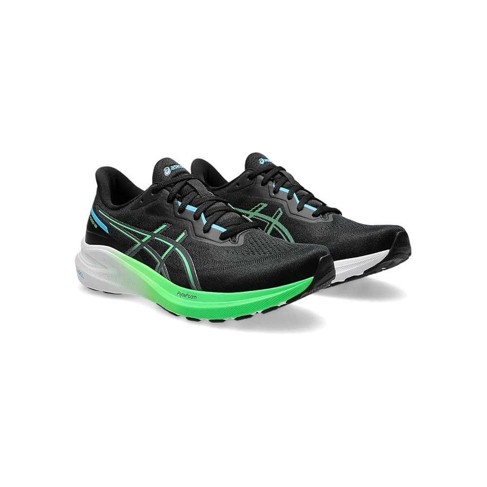 ASICS GT 1000 13 UOMO BLACK/DIGITAL AQUA