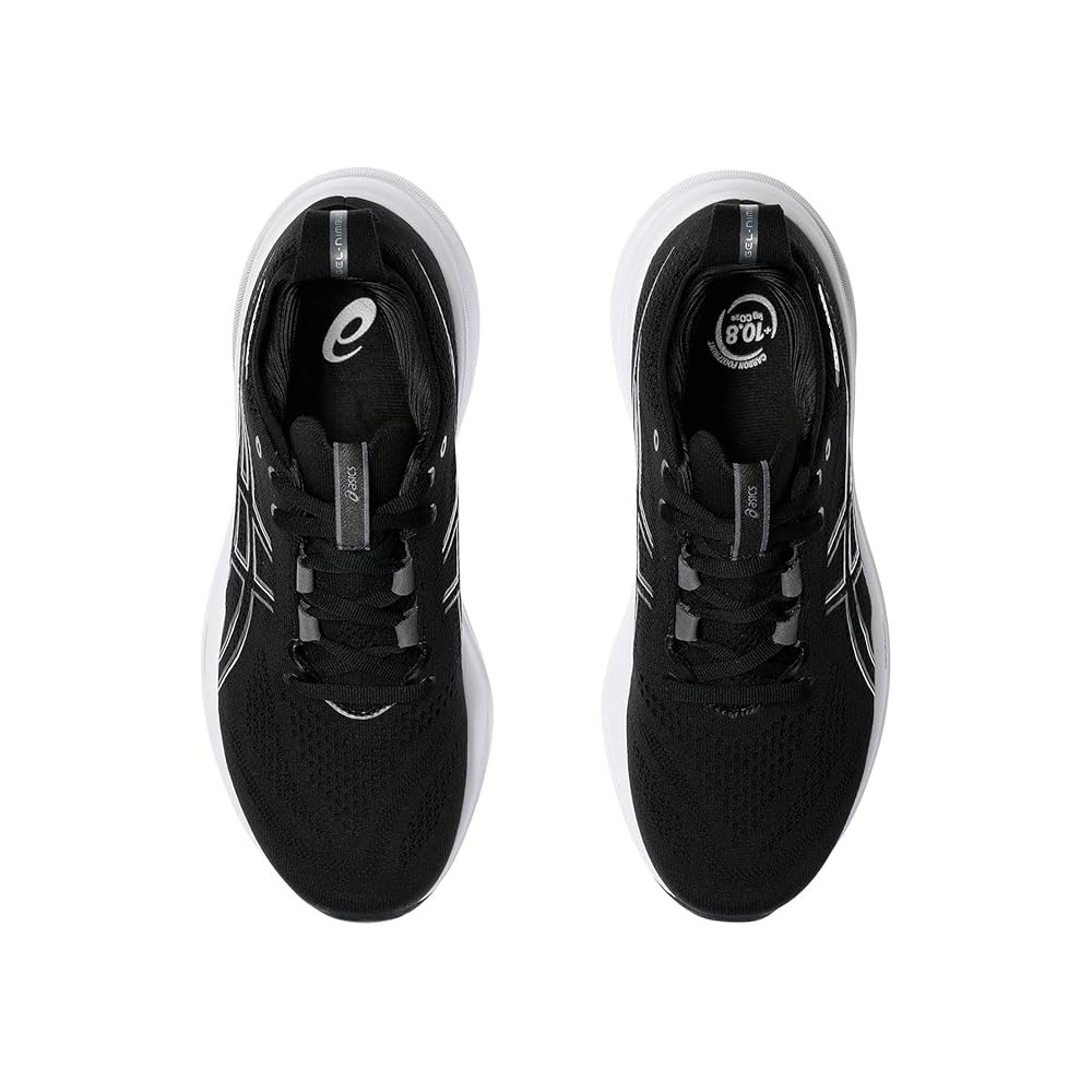 ASICS GEL NIMBUS 26 DONNA BLACK/GRAPHITE GREY