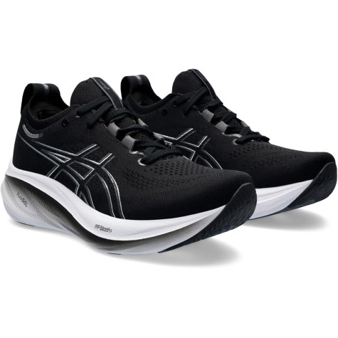 ASICS GEL NIMBUS 26 DONNA BLACK/GRAPHITE GREY
