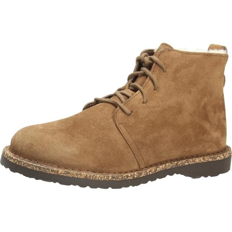 BIRKENSTOCK UPPSALA MID SHEARLING DARK TEA