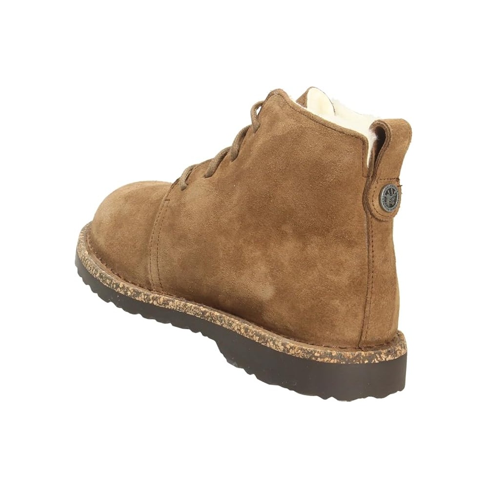 BIRKENSTOCK UPPSALA MID SHEARLING DARK TEA