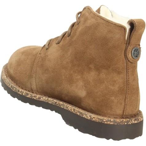 BIRKENSTOCK UPPSALA MID SHEARLING DARK TEA