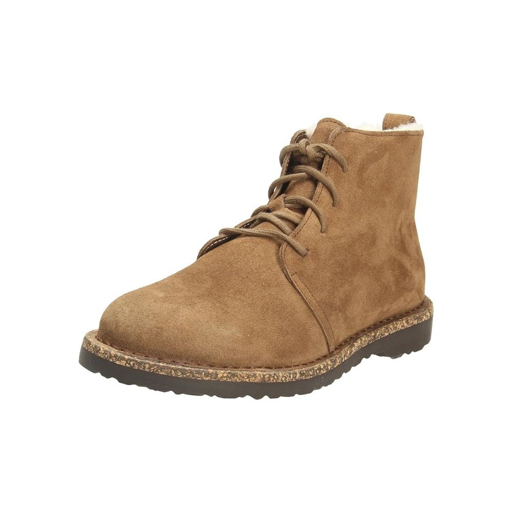 BIRKENSTOCK UPPSALA MID SHEARLING DARK TEA