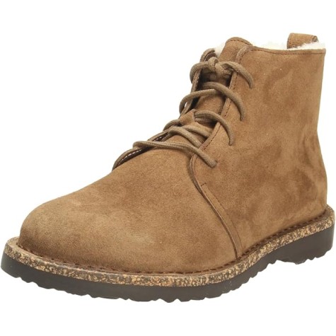 BIRKENSTOCK UPPSALA MID SHEARLING DARK TEA