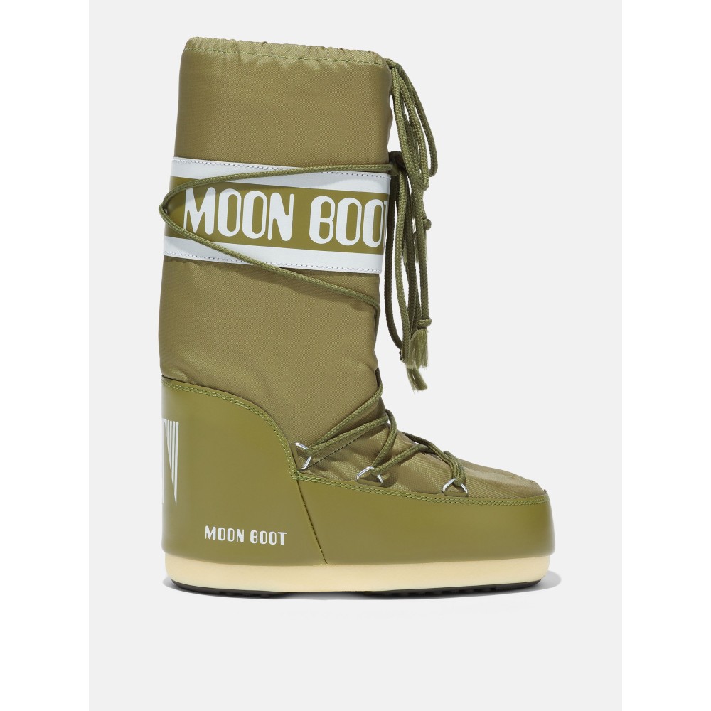 MOON BOOT ICON NYLON KHAKI