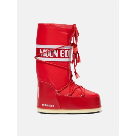 MOON BOOT ICON NYLON RED