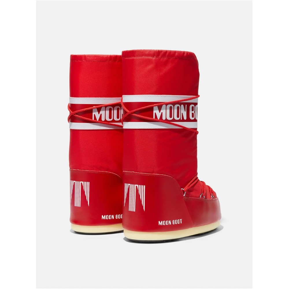 MOON BOOT ICON NYLON RED