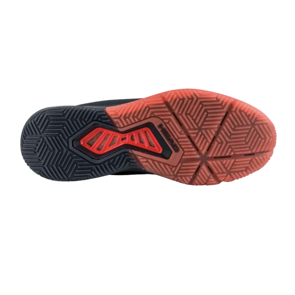 HEAD MOTION PRO UOMO NERO ROSSO PADEL