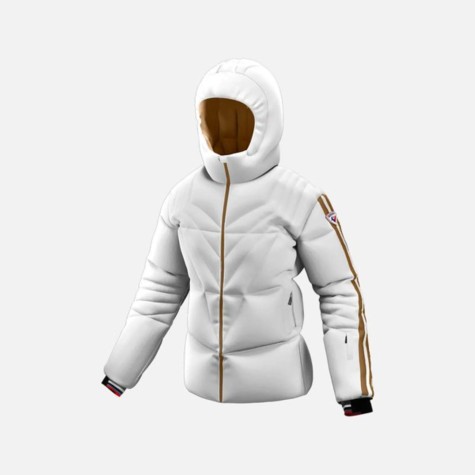 ROSSIGNOL W VENTINA BOMBER DOWN JKT WHITE