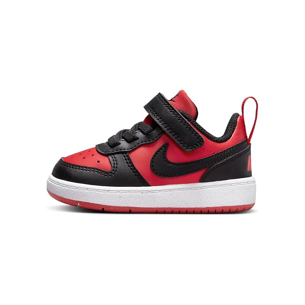 NIKE COURT BOROUGH LOW RECRAFT TD NERA ROSSA