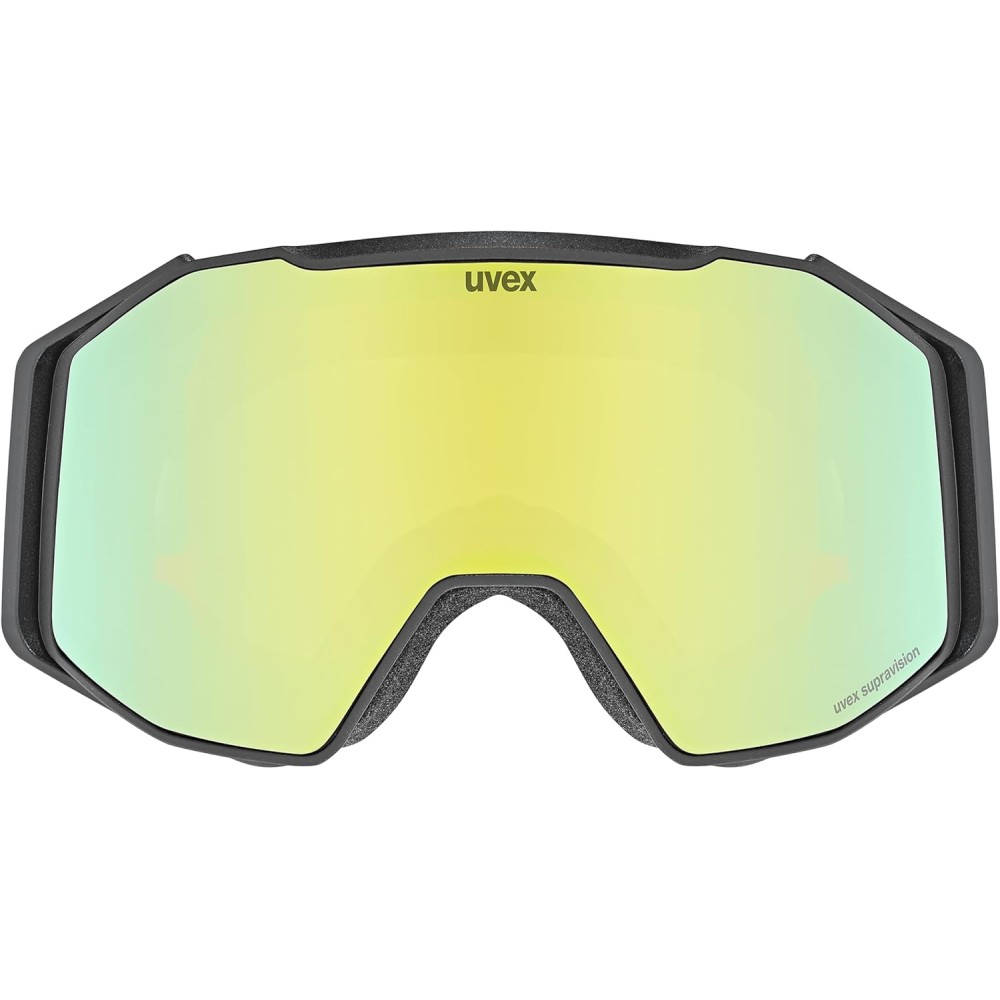 UVEX MASCHERA GRAVITY FM BLACK MATT YELLOW