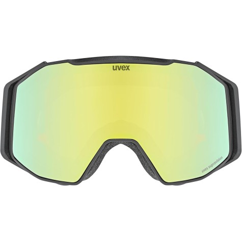 UVEX MASCHERA GRAVITY FM BLACK MATT YELLOW