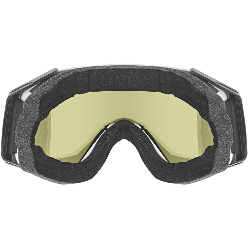UVEX MASCHERA GRAVITY FM WHITE MATT SILVER