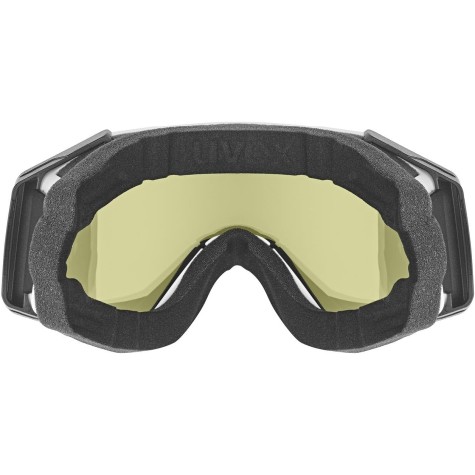 UVEX MASCHERA GRAVITY FM WHITE MATT SILVER