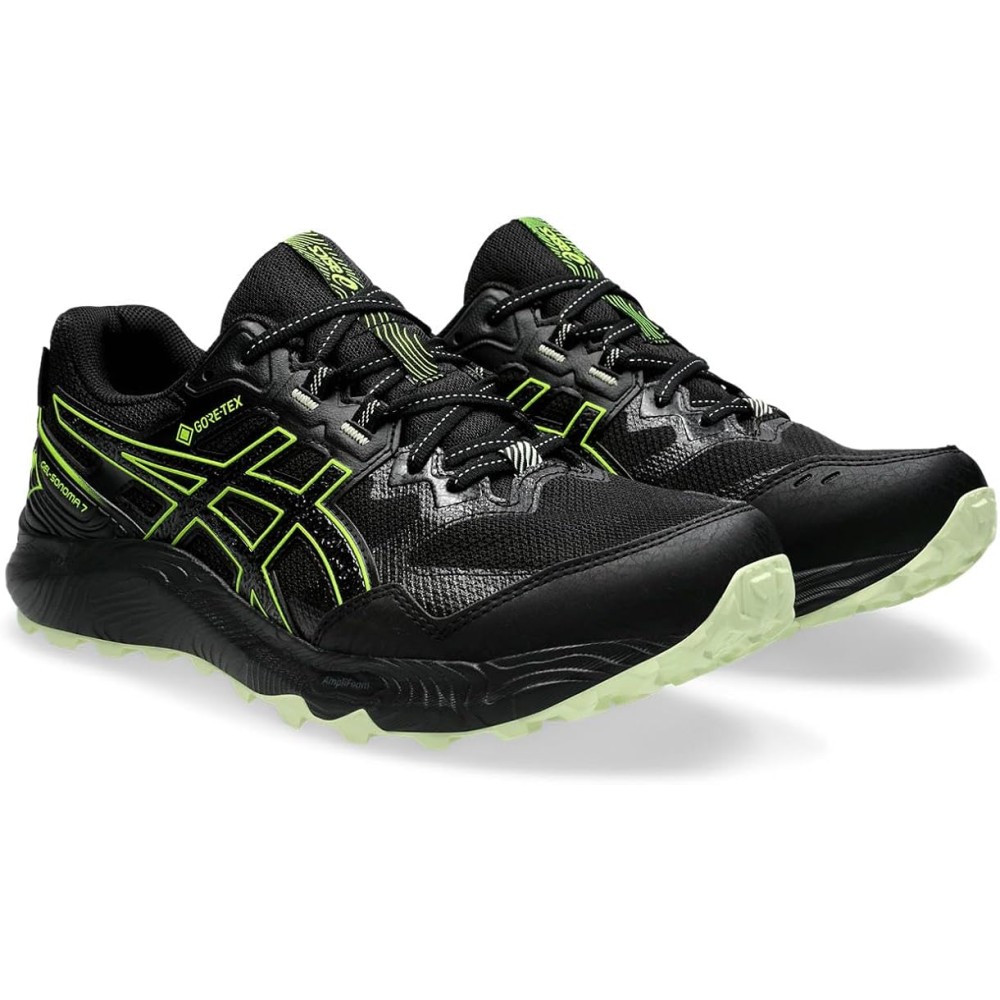 ASICS GEL SONOMA 7 G-TX BLACK SAFETY YELLOW