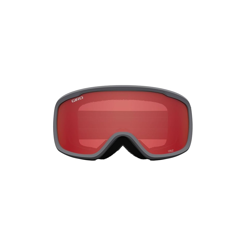 GIRO CRUZ ADULT GREY WORDMARK AMBER SCARLET