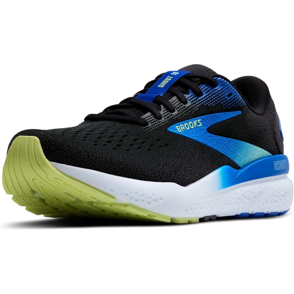 BROOKS GHOST 16 UOMO BLACK CUSHION