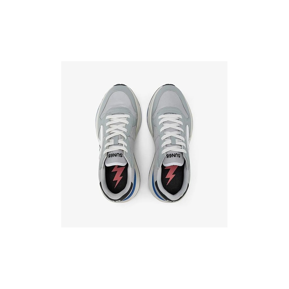 SUN 68 NIKI 2.0 SOLID GRIGIO CHIARO