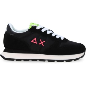 SUN 68 DONNA ALLY SOLID NYLON NERO/FUXIA FLUO