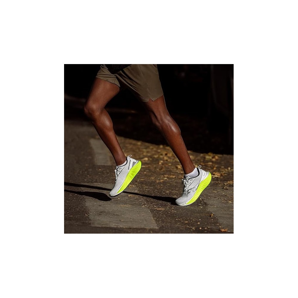 SAUCONY TRIUMPH 22 UOMO WHITE CITRON