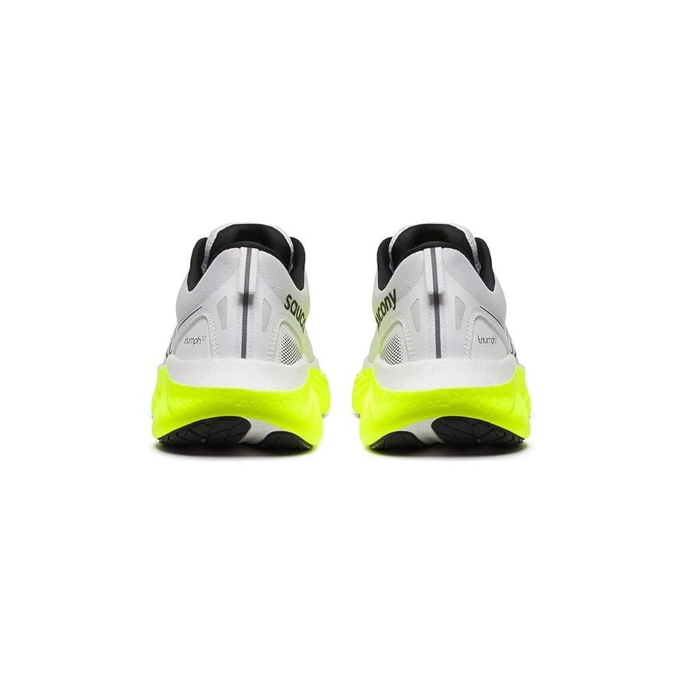 SAUCONY TRIUMPH 22 UOMO WHITE CITRON