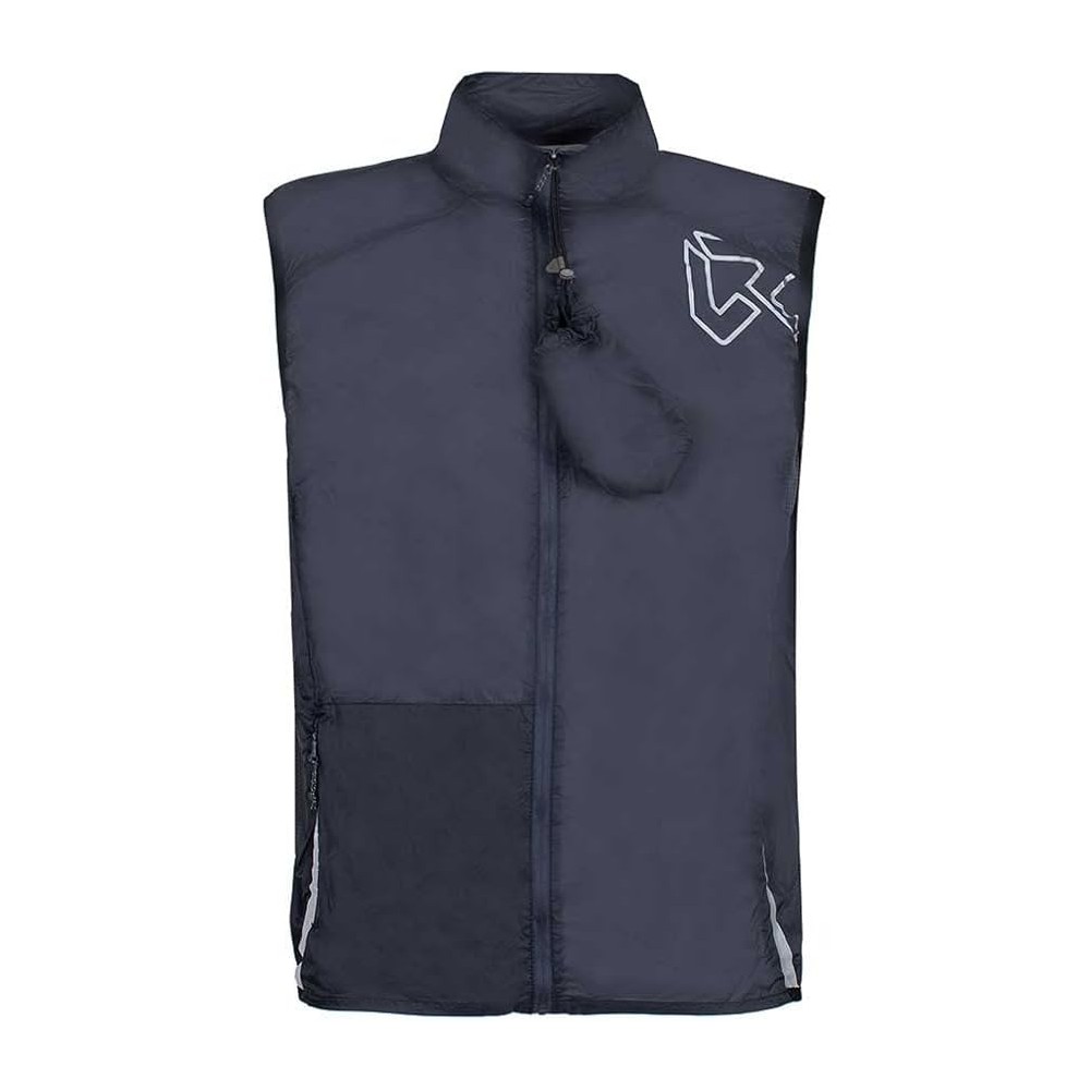 ROCK EXPERIENCE UOMO GILET FIRE MAN VEST EBONY