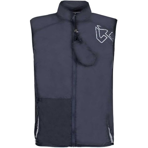 ROCK EXPERIENCE UOMO GILET FIRE MAN VEST EBONY
